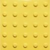 Piso Tátil Alerta Amarelo 40x40x2,5cm